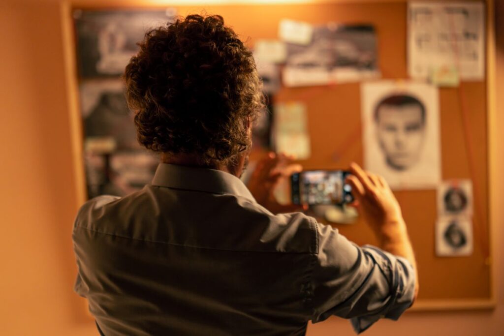 Filmmaker browsing Backstage actor profiles